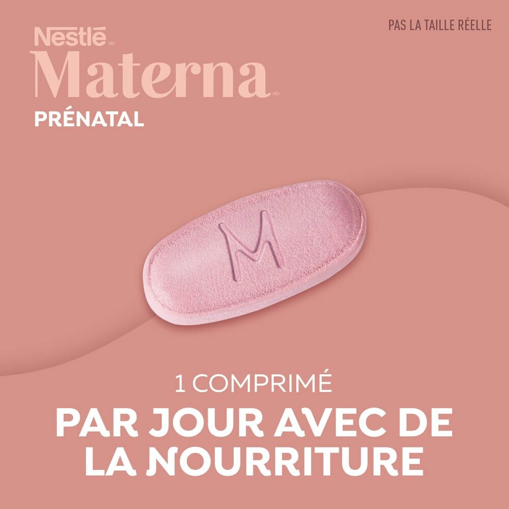 Nestlé Materna : Vitamines pré et postnatales